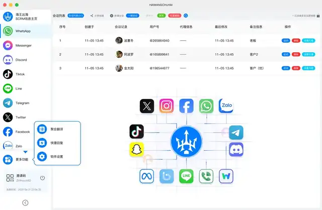 海王出海云端版官方正版跨境电商工具界面